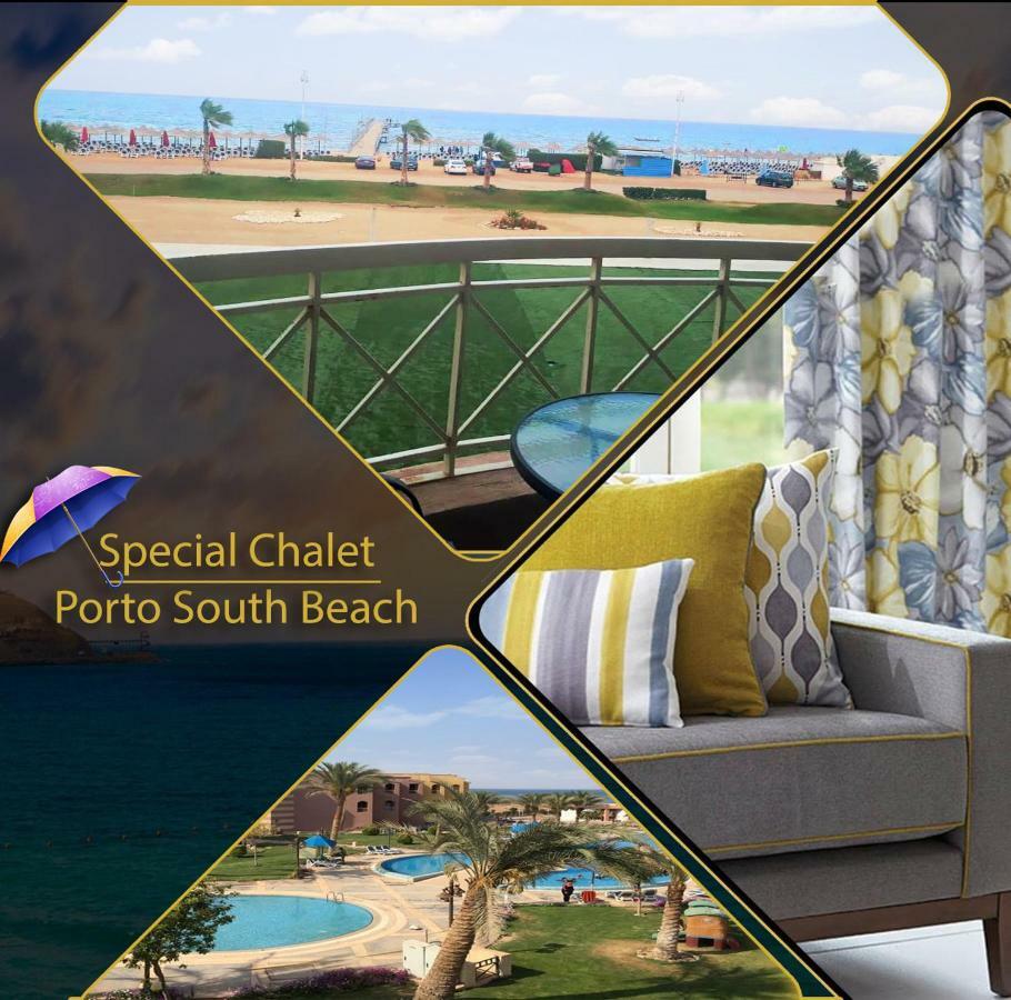 Special Chalets In Porto South Beach Families Ain Sukhna Ngoại thất bức ảnh